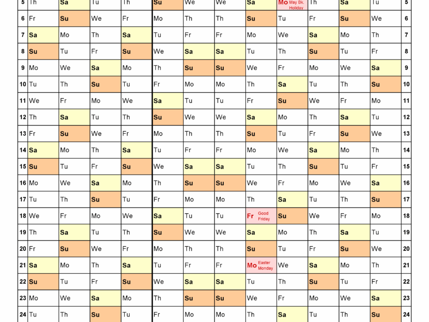 Baruch Academic Calendar
