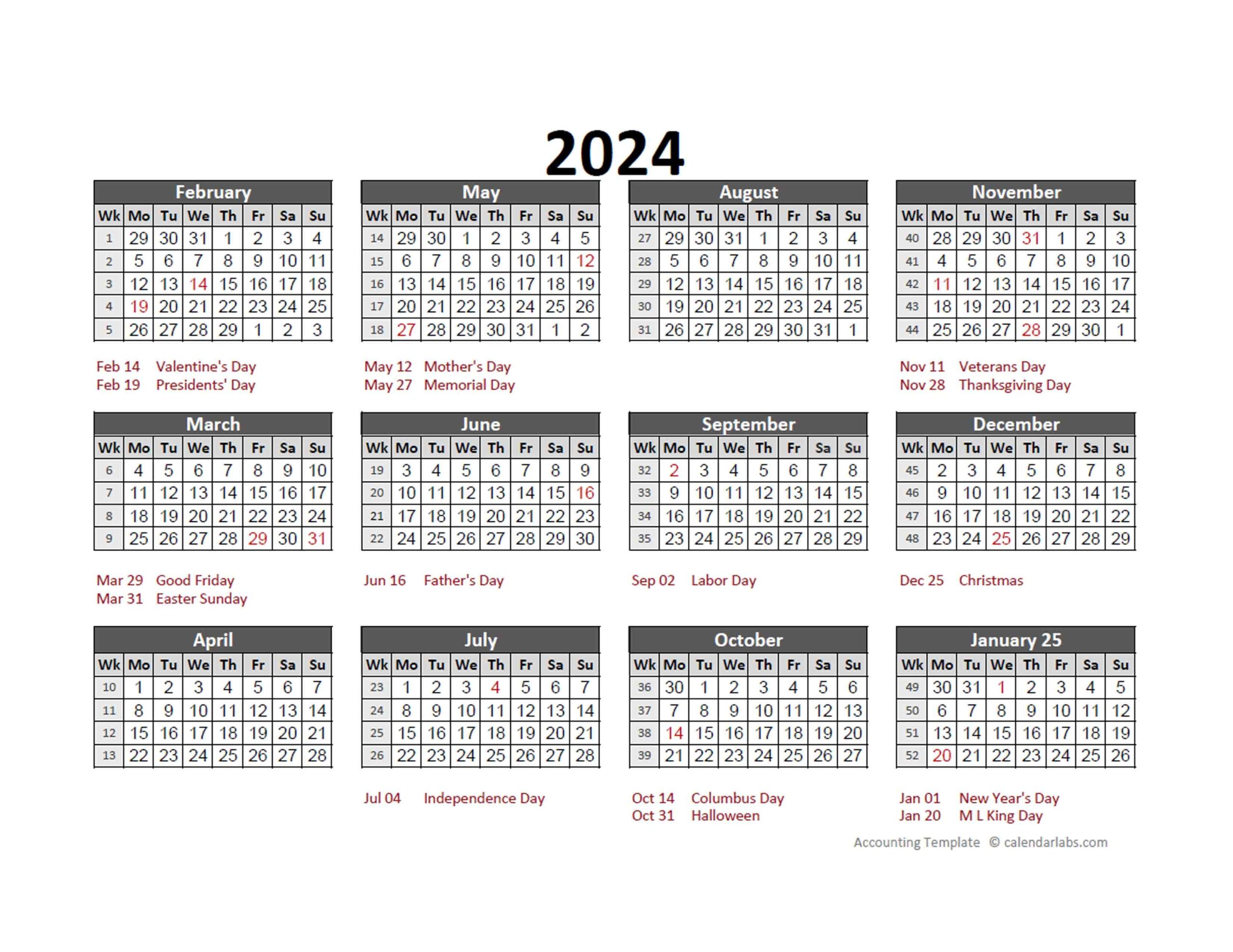 Boeing 2024 Calendar Tildi Kesley