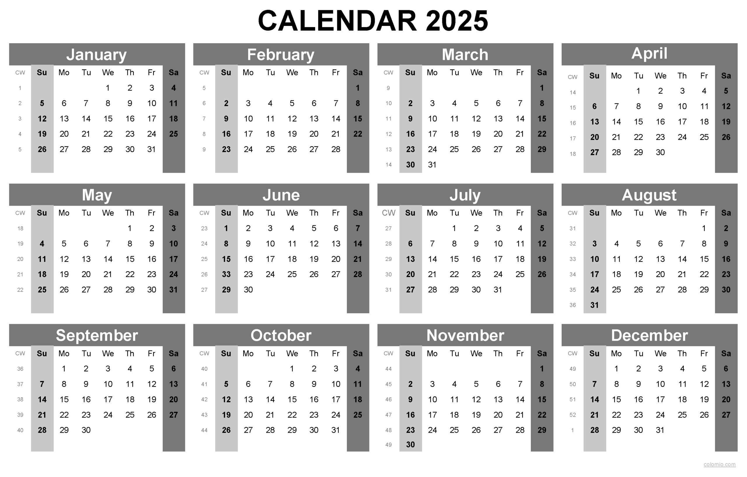 Calendar 2025 Michael Jackson Lauren Shang B 