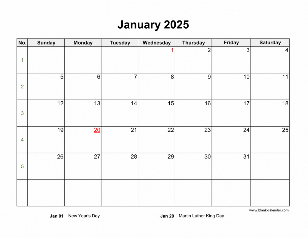 Calendar 2025 One Page Elaine A Burton