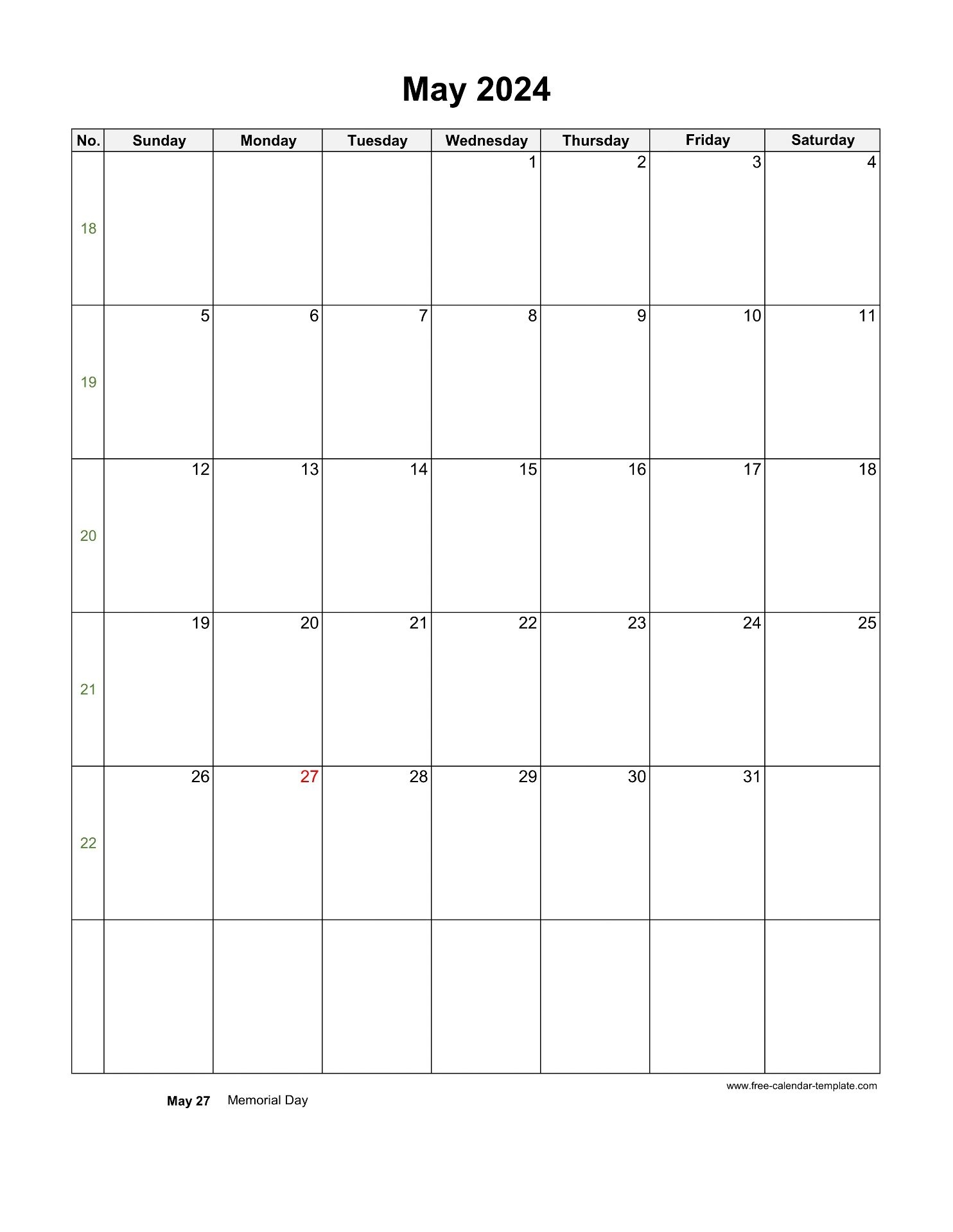 Printable Editable Monthly Calender 2026