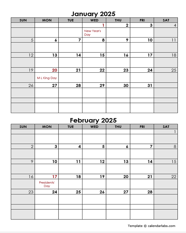 Calendar Months For 2025 Denise C Alvarez