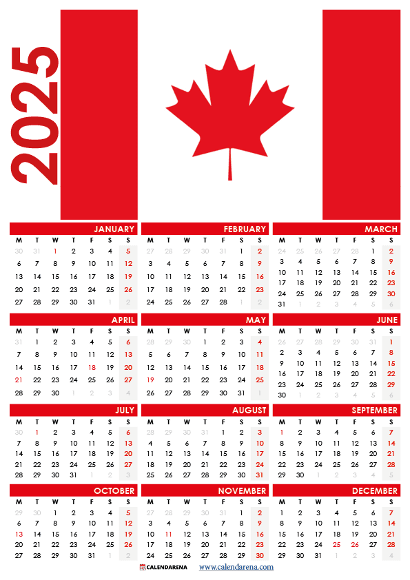 Canadian Holidays In 2025 Jennifer Chen