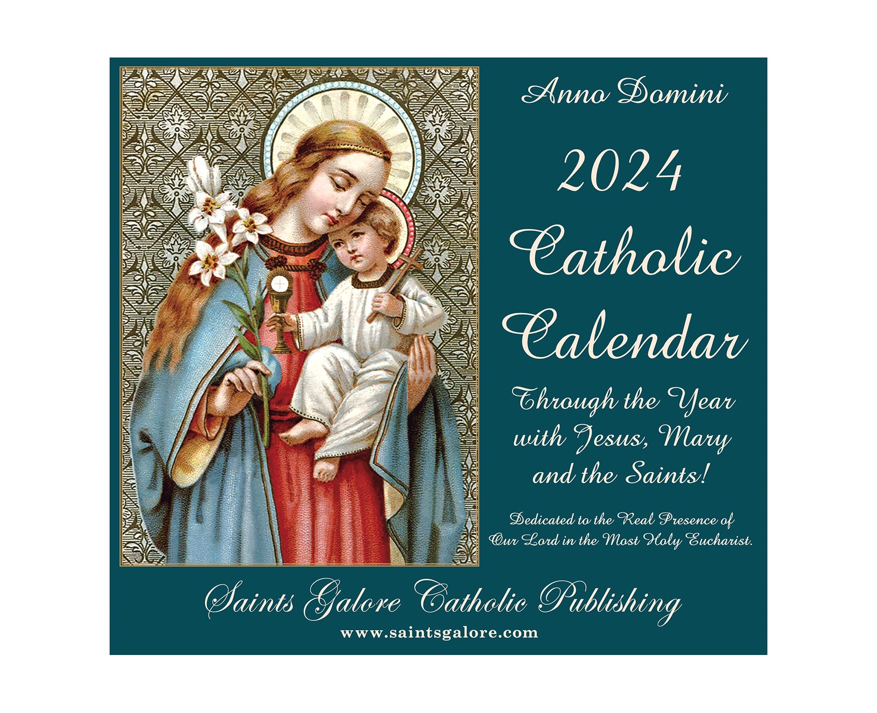Catholic 2024 Calendar Cassey Linell