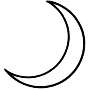 Crescent Moon Public Domain Clipart Panda Free Clipart Images