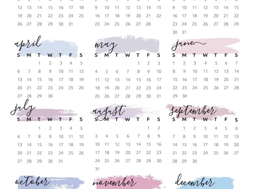 Cute 2025 Calendar Callum J Laidler