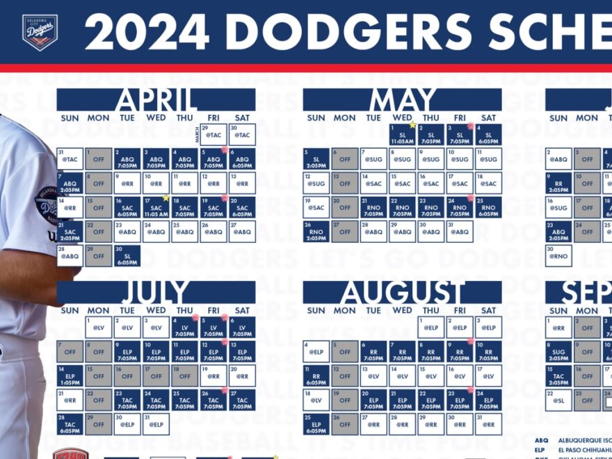 Dodgers 2025 Promotional Calendar Maya Ella