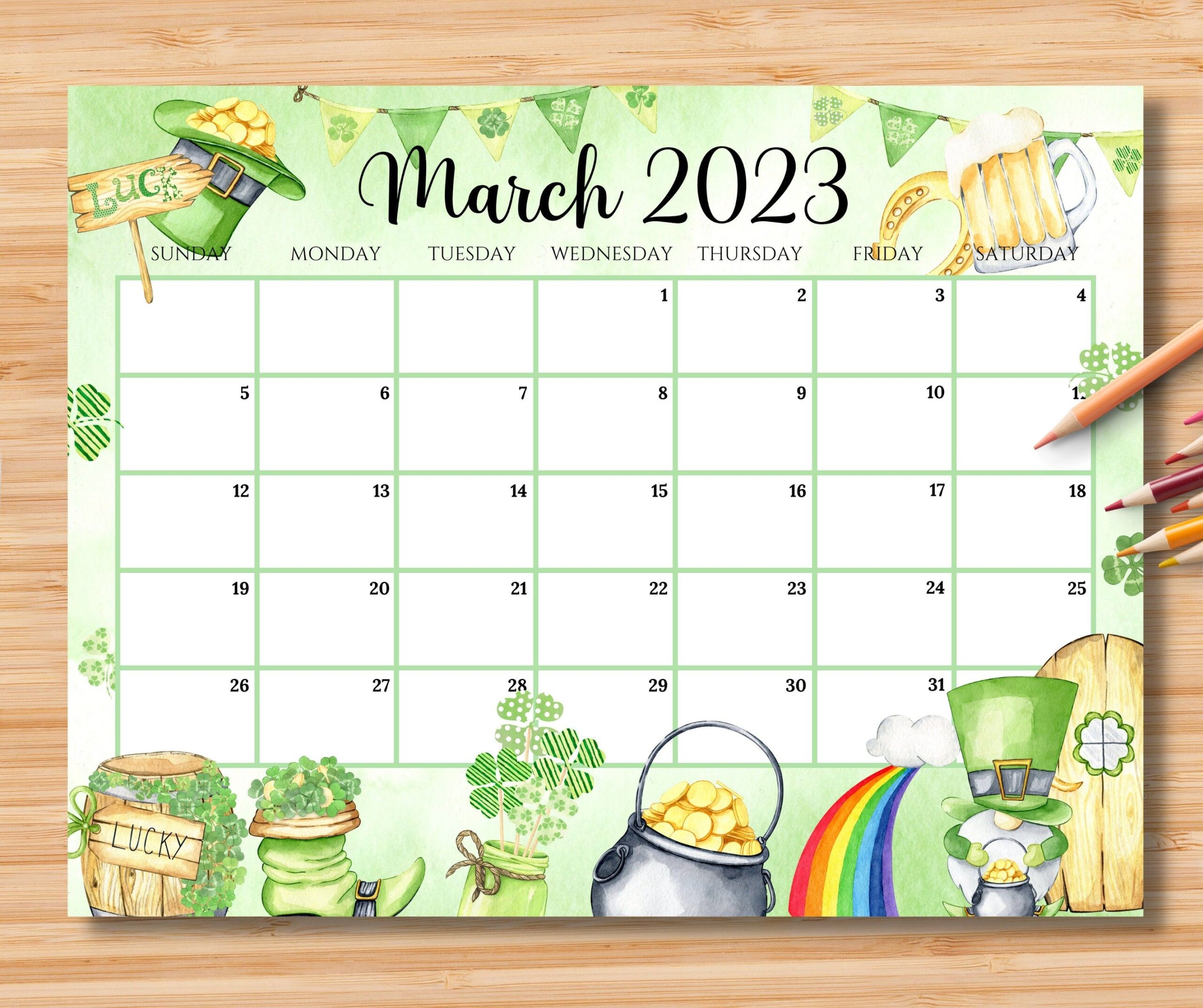 EDITABLE October 2024 Calendar Cute Spooky Halloween 2024 Planner