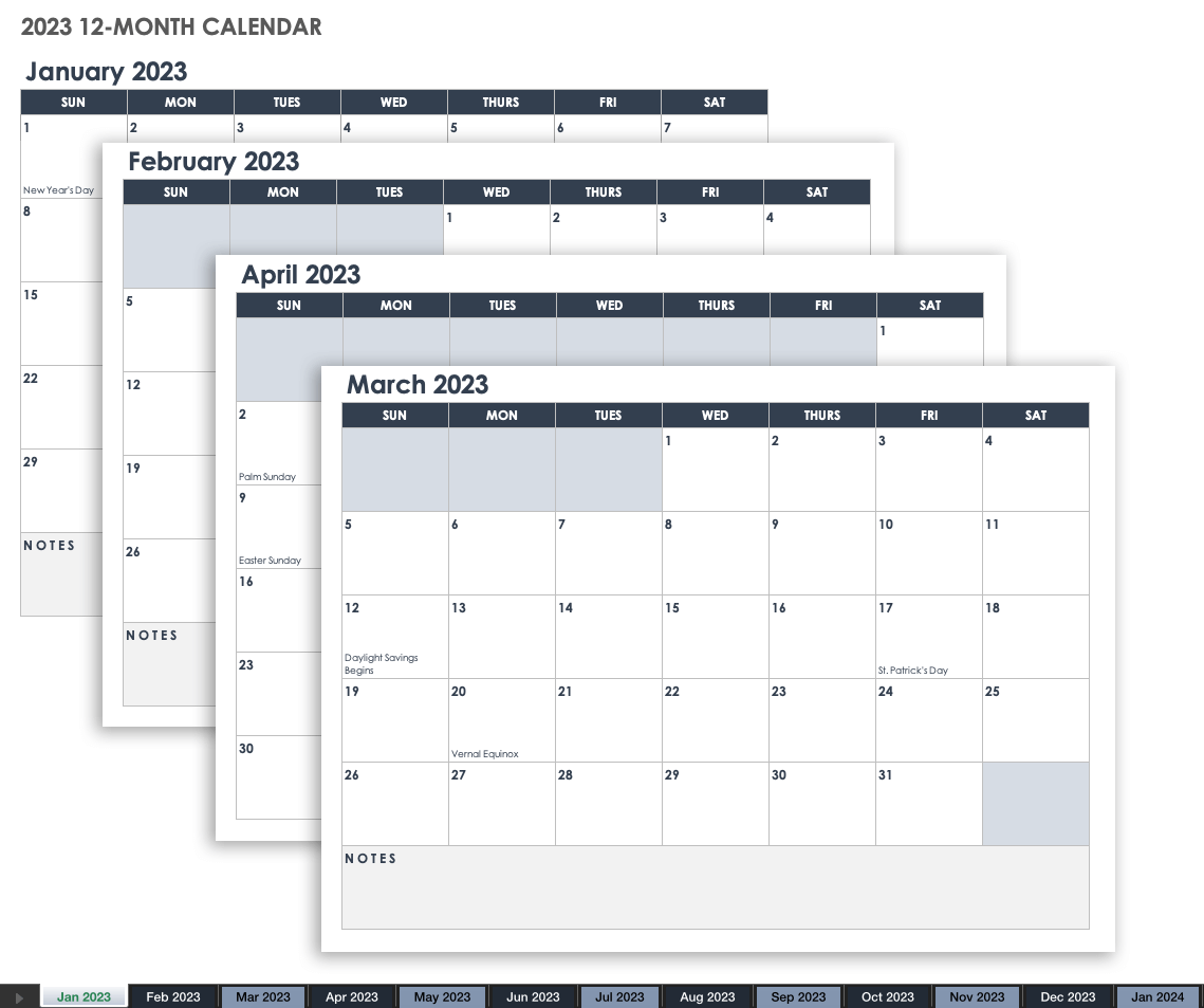 2026 Printable Workout Calendar