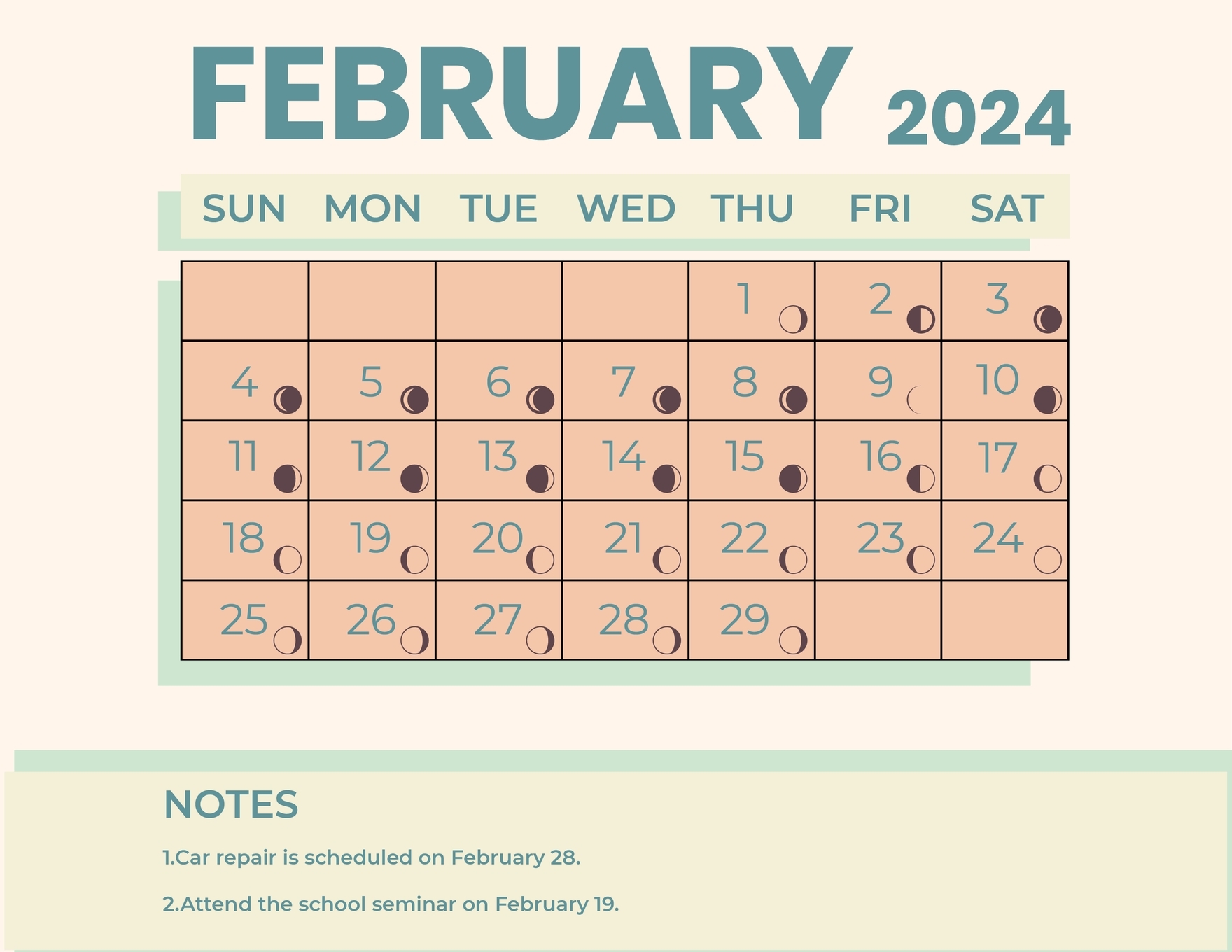 February 2025 Moon Amira Rose