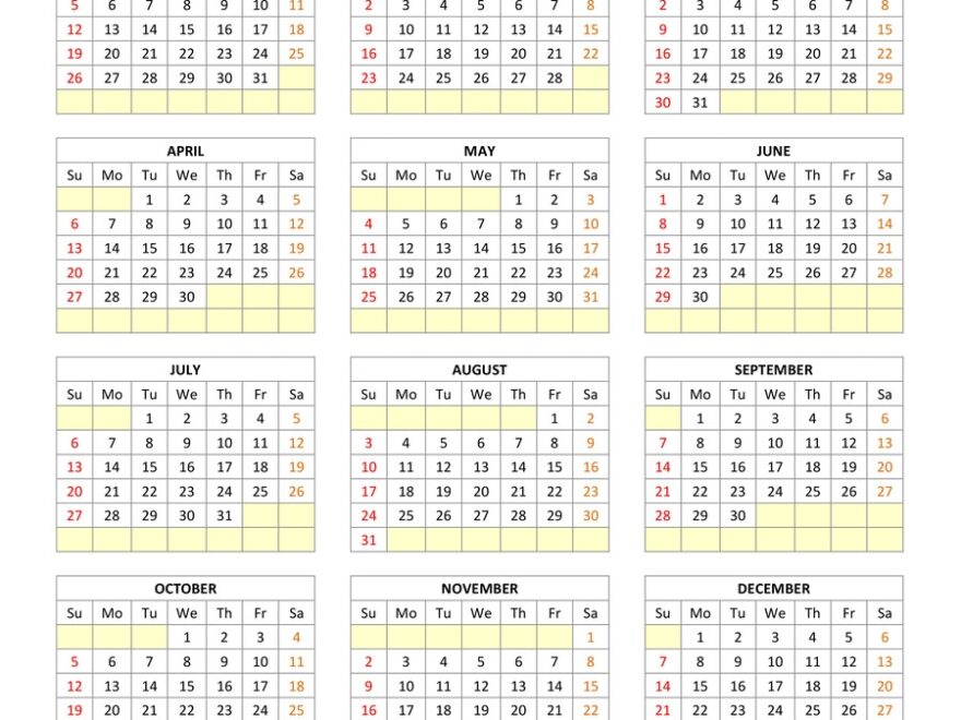 Fillable Calender 2025 Annice Rozanne