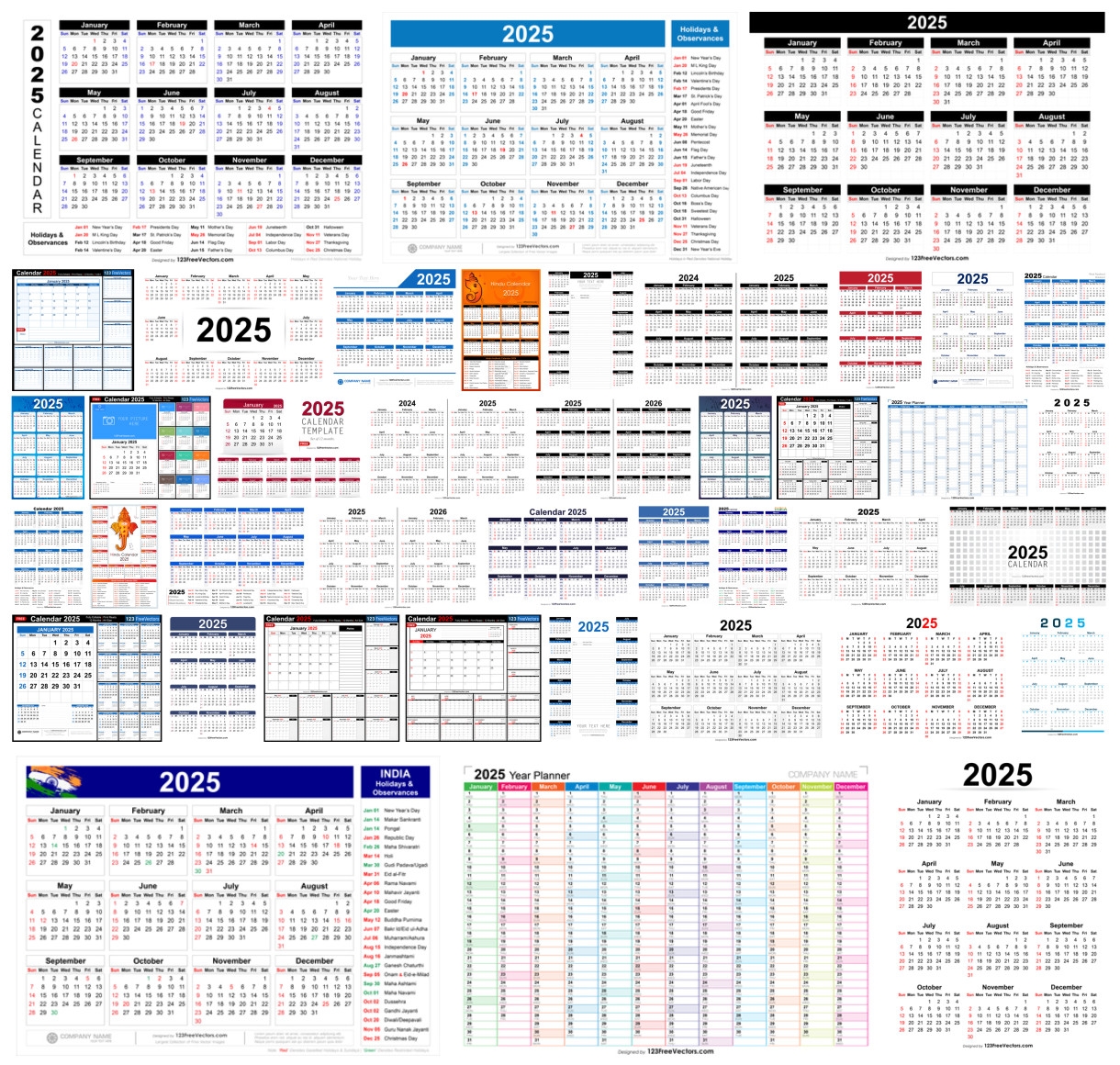 2026 Printable Editable Calendar
