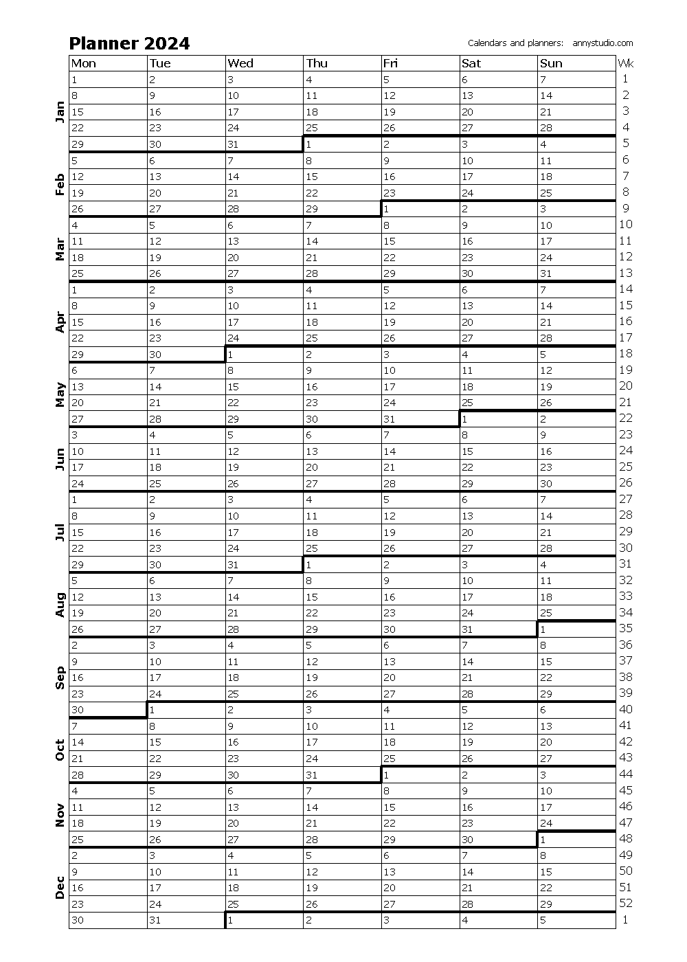 Free Printable Calendars And Planners 2025 2026 And 2027 In 2024