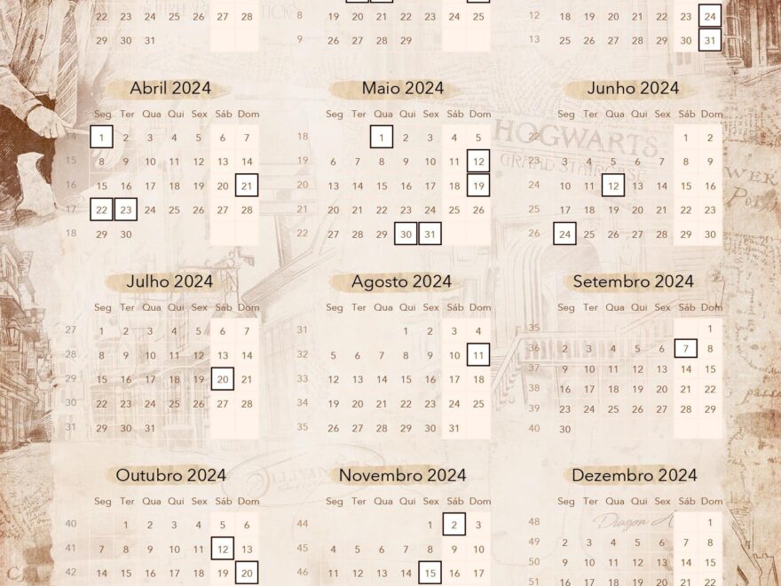 Harry Potter 2024 Calendar Dev Onallcylinders