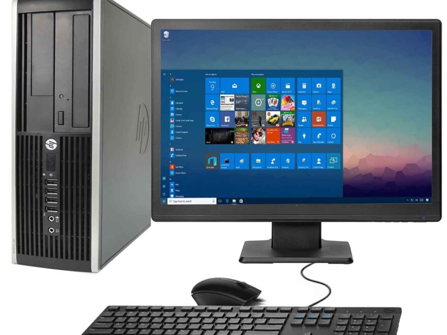 HP 8200 Elite Desktop Computer With Windows 10 PRO Intel Quad Core I5 3