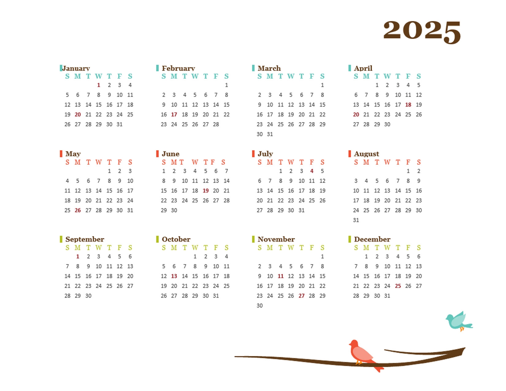Icrosoft Word Calendar Template 2025 Fred S Slaughter