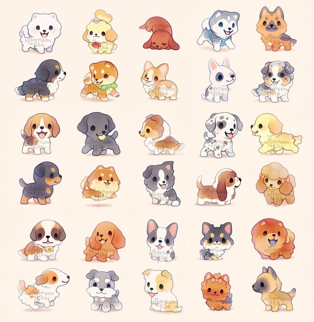 Ida On Twitter Cute Dog Drawing Cute Animal Drawings Cute