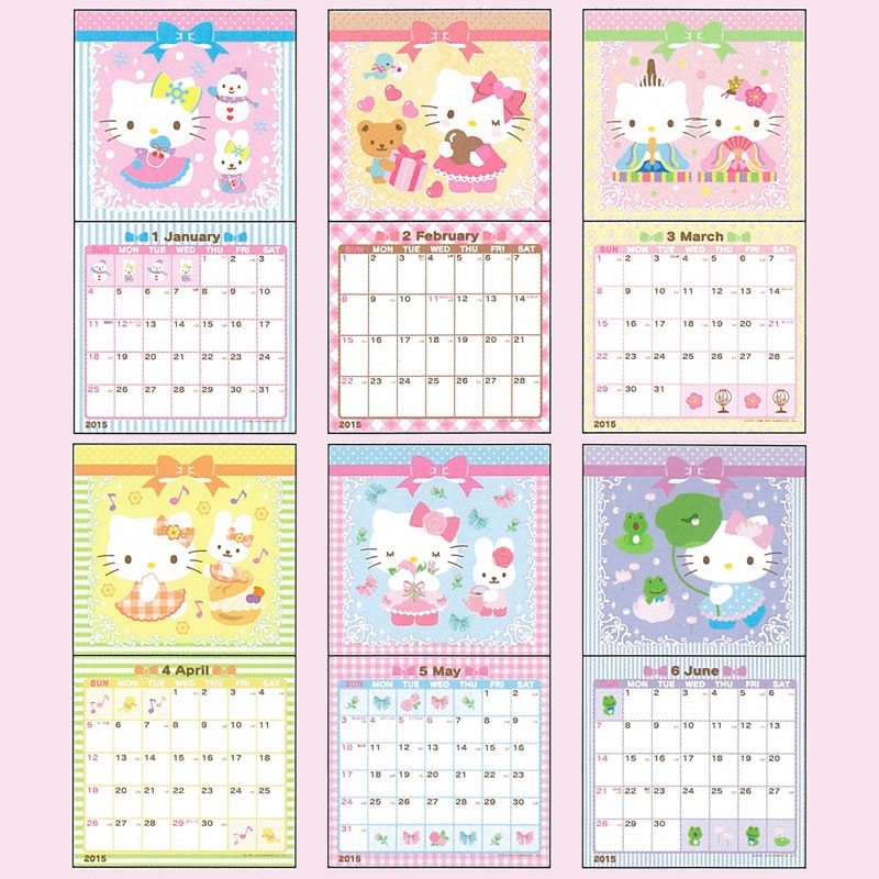 January 2025 Calendar Hello Kitty Printable Calendar Joyce Muller