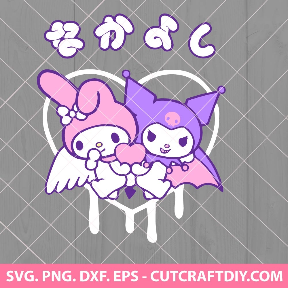Kuromi SVG Kuromi Anime SVG Kuromi Hello Kitty SVG