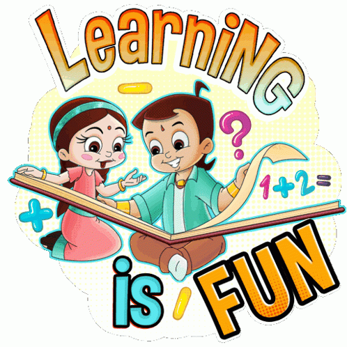 Learning Is Fun Chutki GIF Learning Is Fun Chutki Chhota Bheem