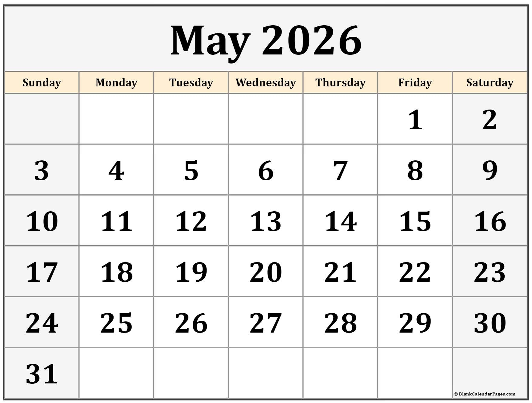 3 Month 2026 Calendar Printable