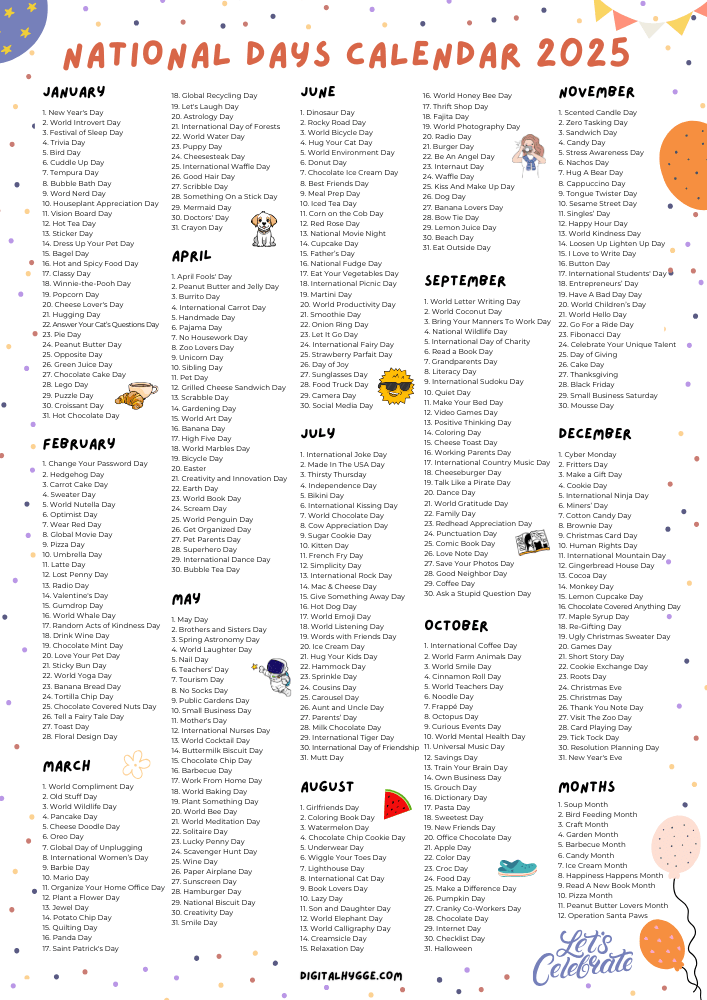  National Days DigitalHygge