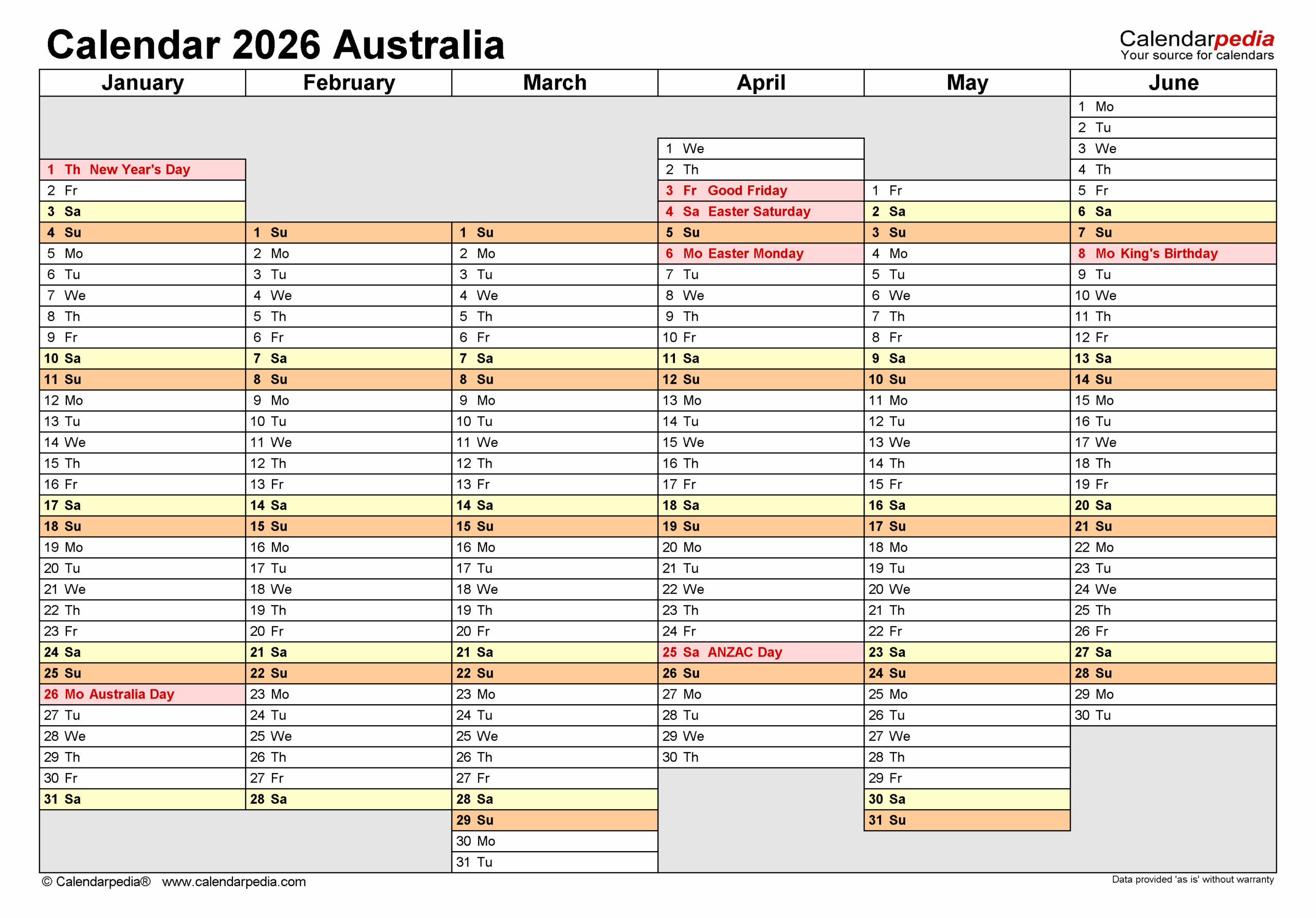 Navigating The Year An Exploration Of The 2026 Australian Calendar