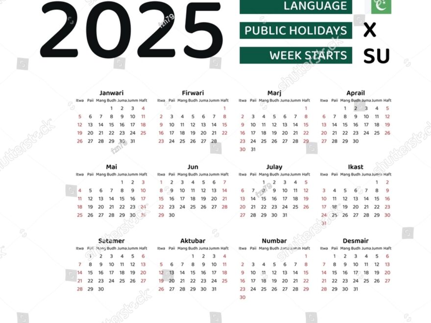Pakistan Events Calendar 2025 Austin Parker