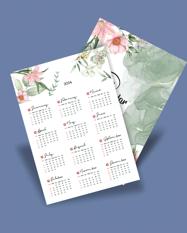 Pocket Calendars 2024 2024 Casi Martie