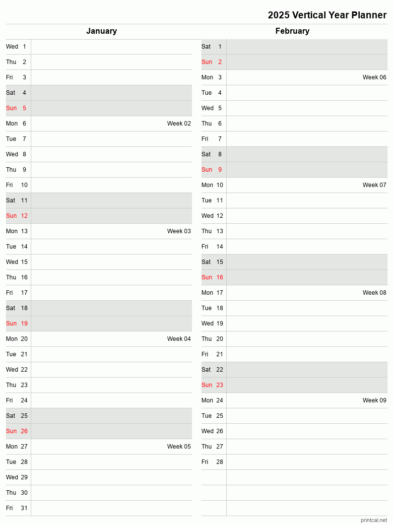 Printable Agenda 2024