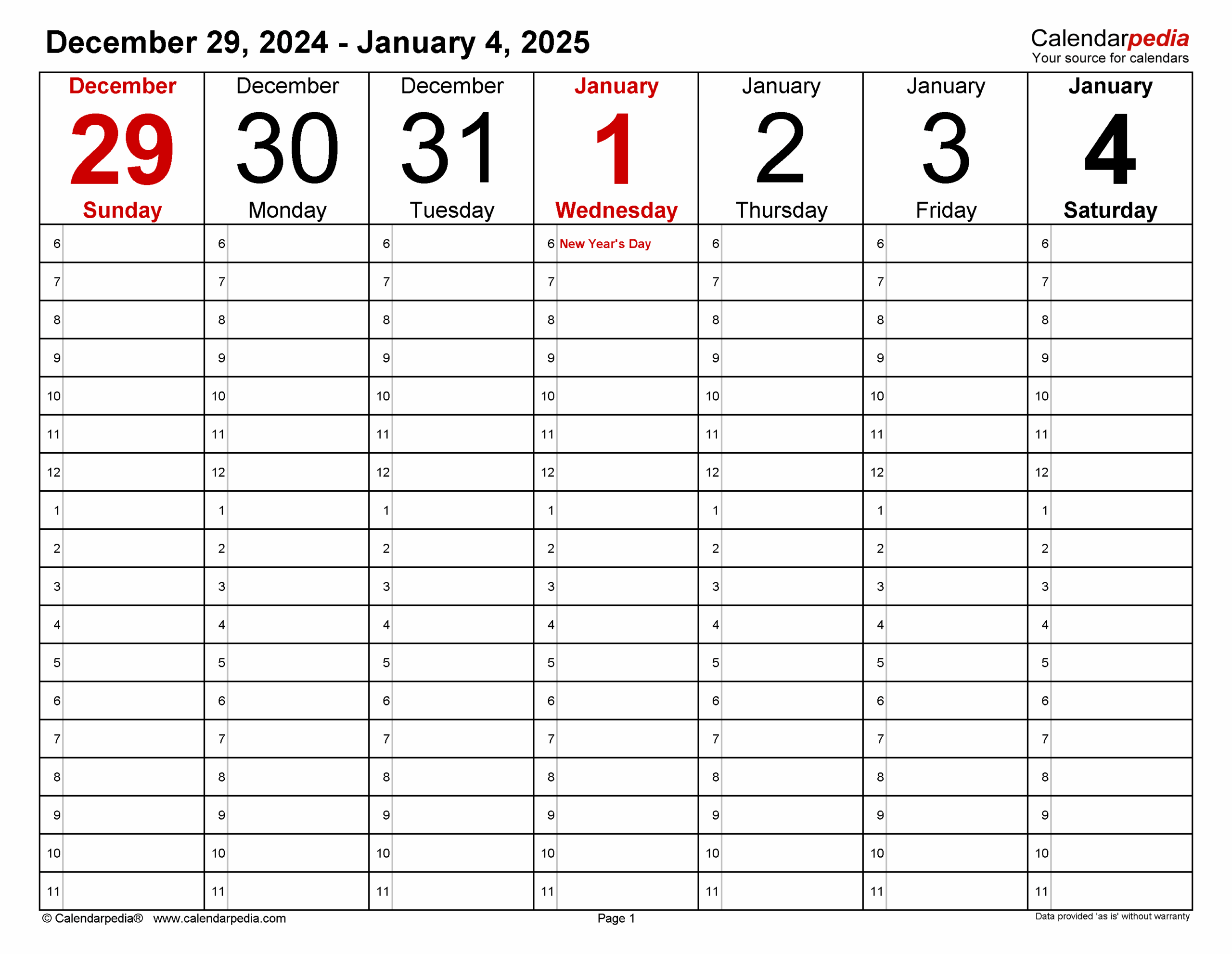 Printable Work Week Calendar 2025 Elahe Jasmine