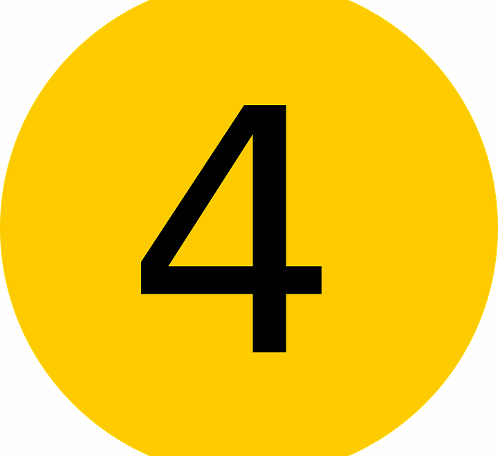 Quatre Num Ro Quatri Me Images Vectorielles Gratuites Sur Pixabay