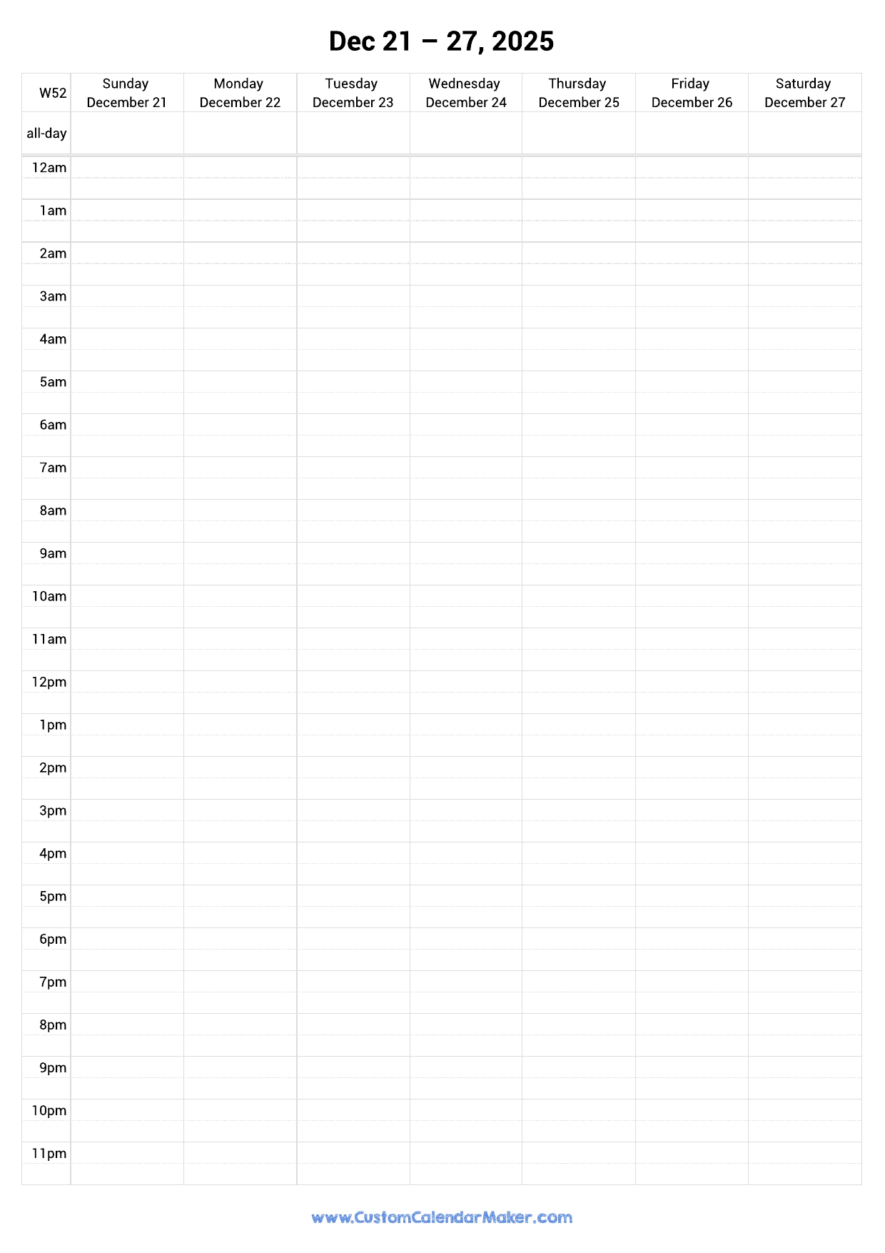 Schedule 2025 Megan I Merrill