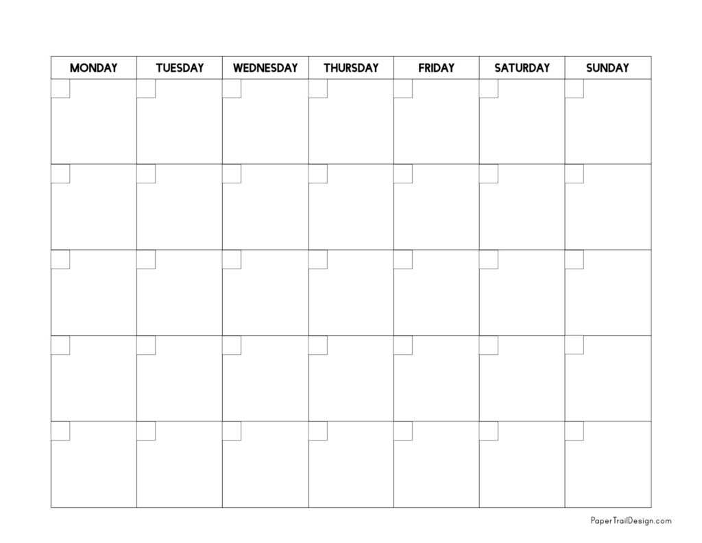 Start A Calendar Row Leonie
