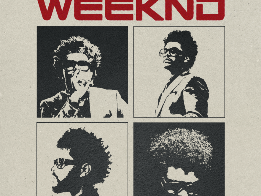 The Weeknd Graphic Design Poster After Hours Era The Weeknd Room