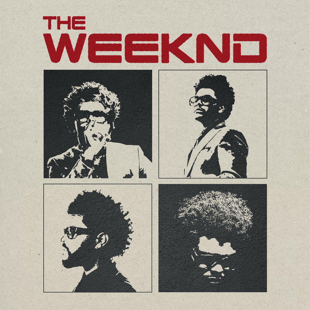 The Weeknd Graphic Design Poster After Hours Era The Weeknd Room