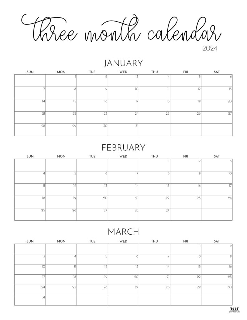 Three Month Calendar February March April 2025 Chevy Fanya Jemimah
