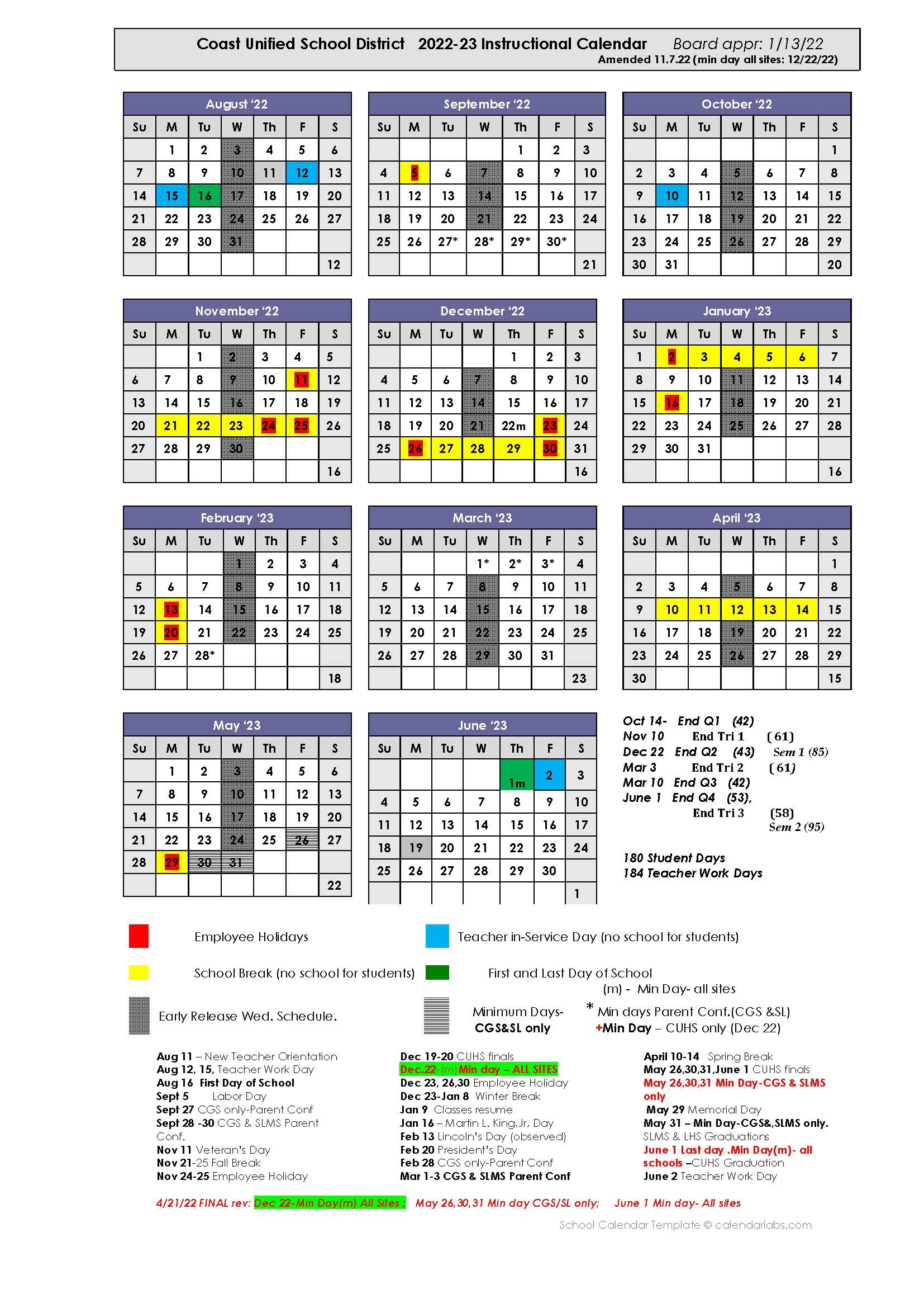 Wccusd Calendar 2025 J Alica Carron
