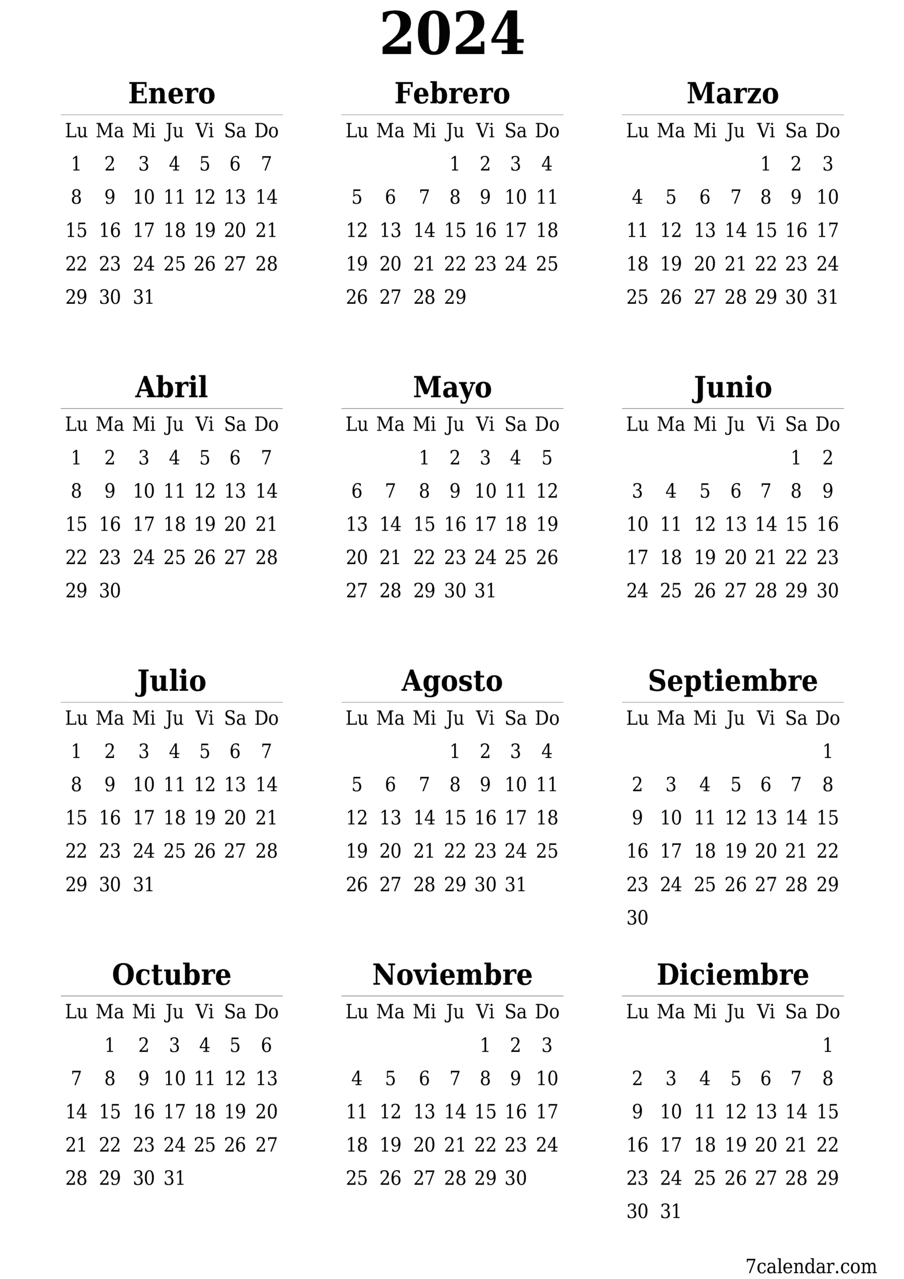Work Calendar Table Calendar Excel Calendar 12 Month Calendar Print